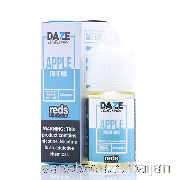 E-Juice Vape Fruit Mix - Red's Apple E-Juice - 7 Daze SALT - 30mL 50mg